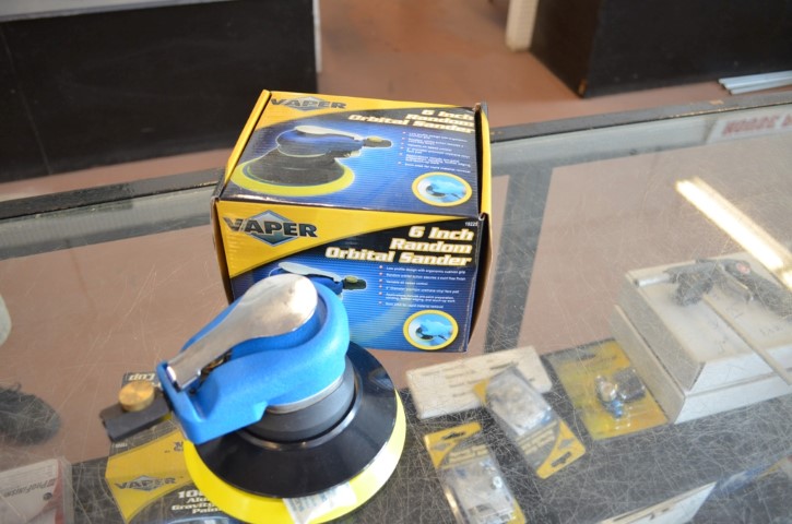 Vaper orbital sander